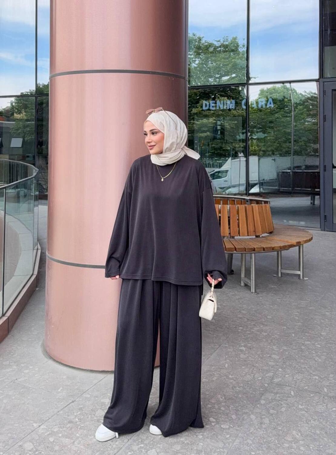 Şortlu Pijama Takımı Siyah